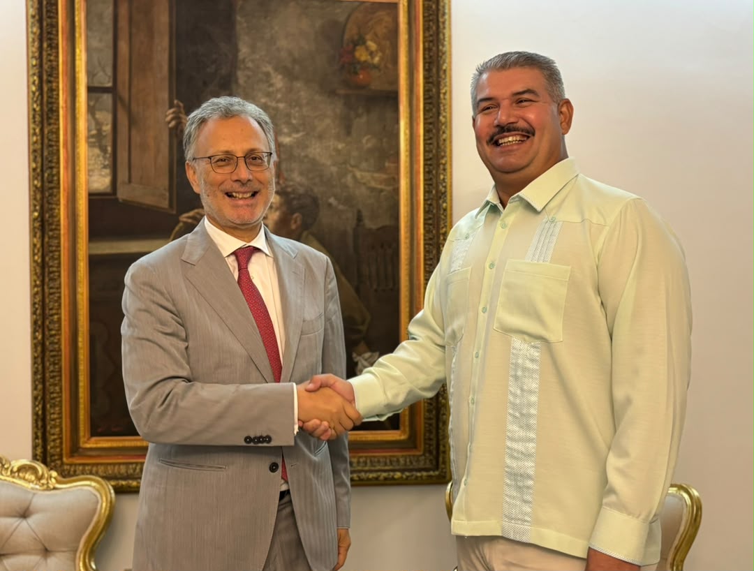 Gobernador Luis Caldera y embajador de Italia trazan nueva agenda de cooperación para el Zulia