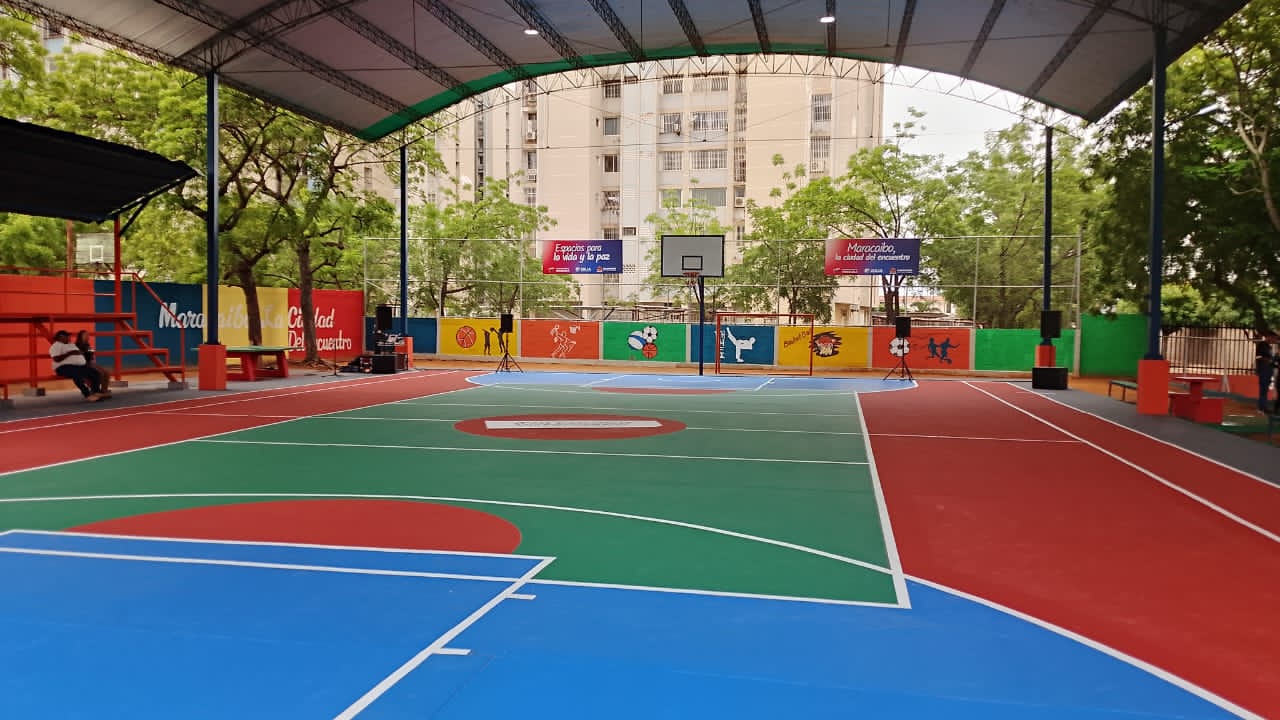 Di Martino rehabilitó cancha de Valle Claro que tenía años abandonada