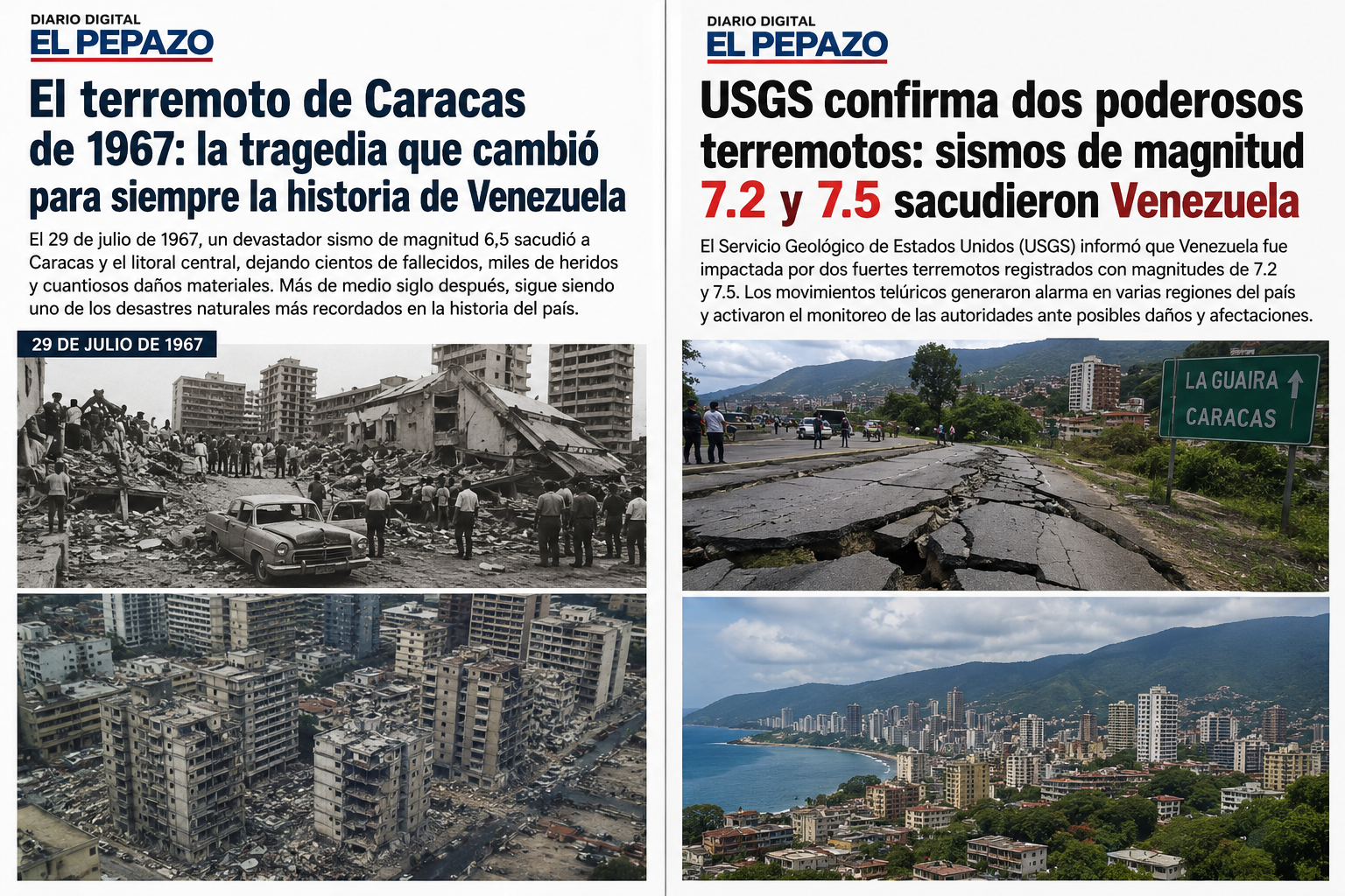 El terremoto de Caracas de 1967: la tragedia que cambió para siempre la historia de Venezuela