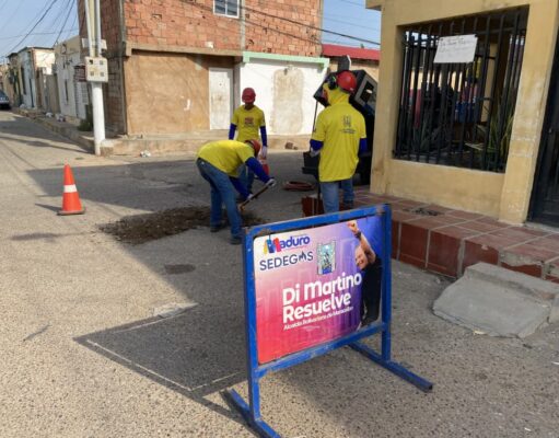 MARACAIBO: Alcaldía ejecutó mantenimiento en la red de gas del sector Belloso