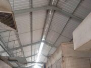 Mercado Santa Rosalía exhibe techo nuevo