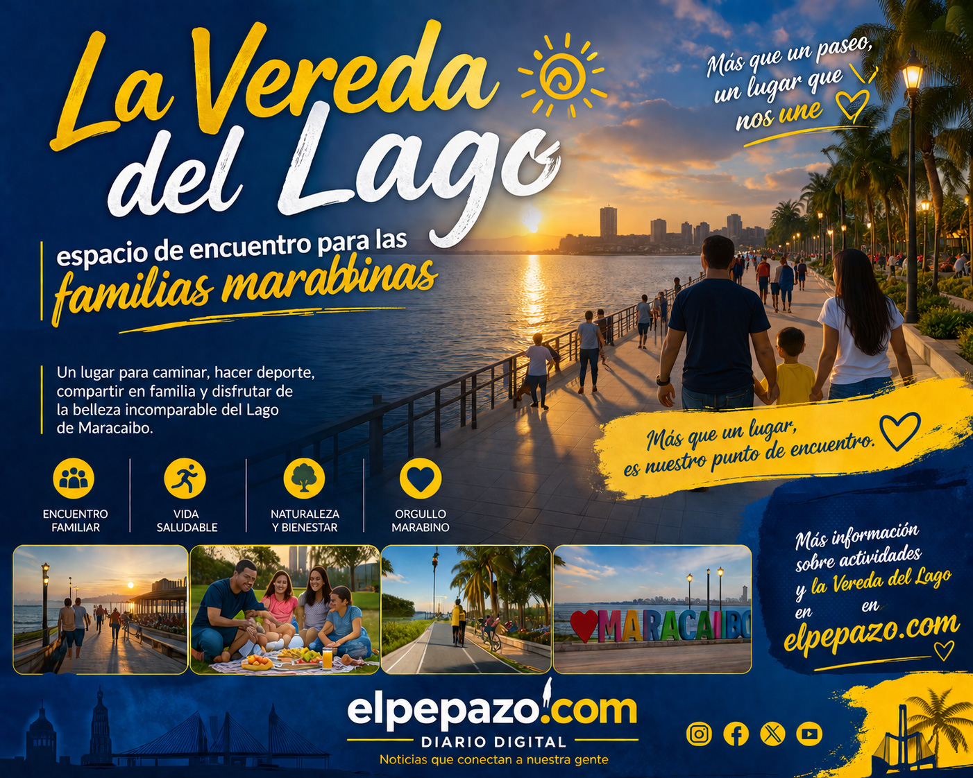 La Vereda del Lago: el corazón recreativo donde las familias marabinas vuelven a encontrarse