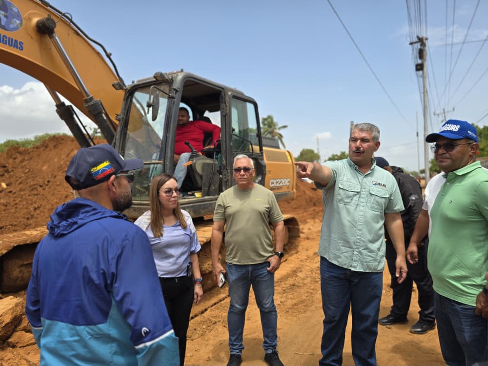 Gobernación sustituye 140 metros de colector de aguas servidas para beneficiar el oeste de Maracaibo
